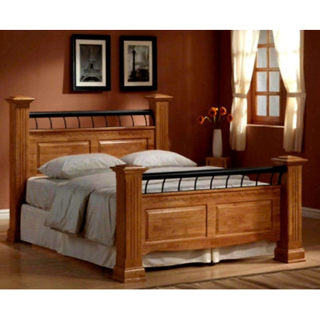 Wrought Iron : Giường Ngủ Châu Âu - Kích Nệm 1m4 x 1m93